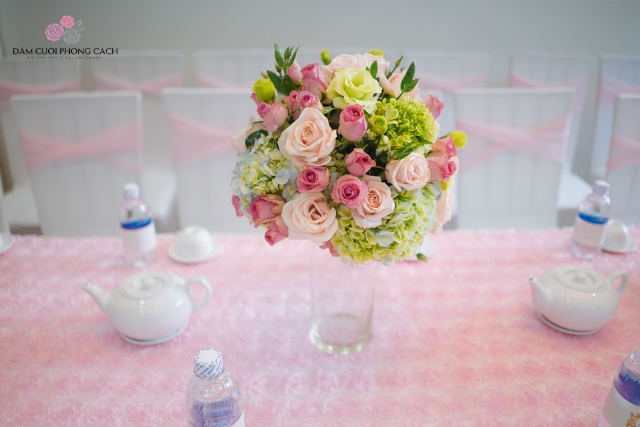 Tự trang trí đám cưới tại nhà_ Cách sử dụng hoa | Đám Cưới Phong ...