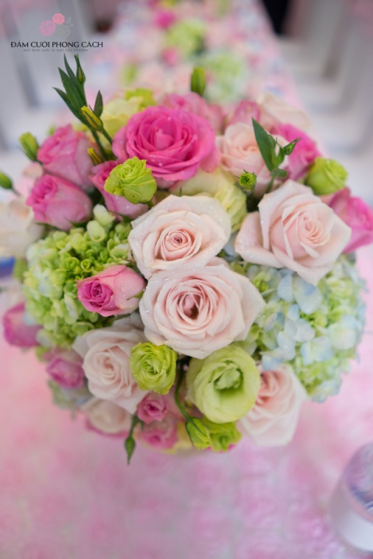 Tự trang trí đám cưới tại nhà_ Cách sử dụng hoa | Đám Cưới Phong ...